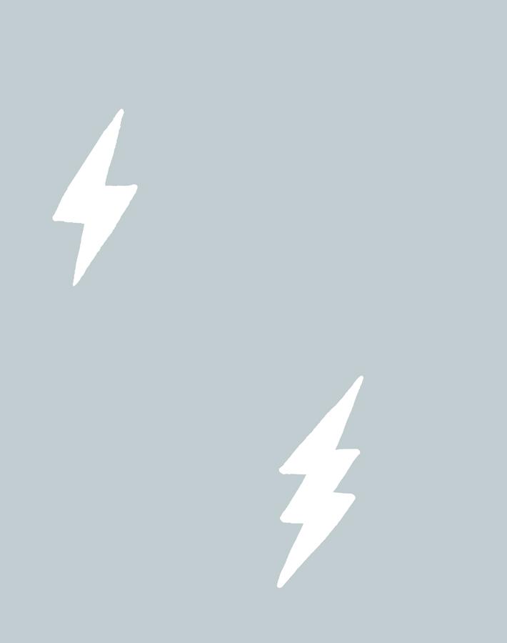 'Zeus Lightning' Wallpaper by Tea Collection - Elephant