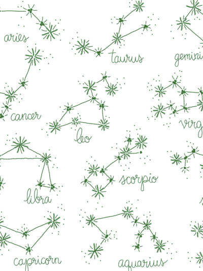 zodiac wallpaper by lingua franca green