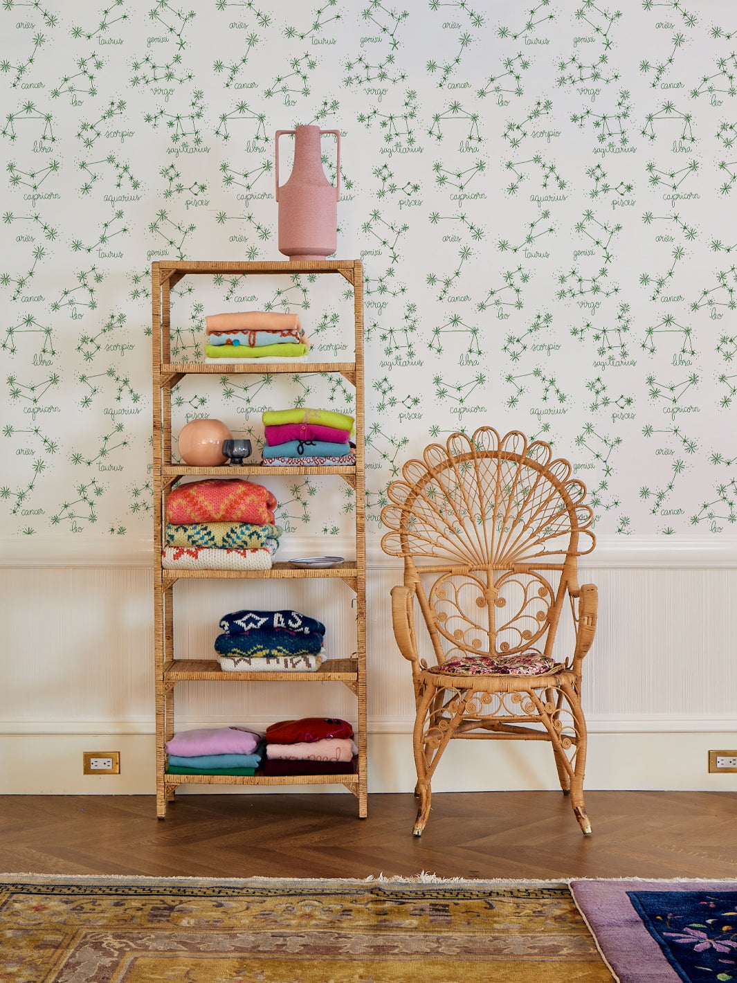 zodiac wallpaper by lingua franca green