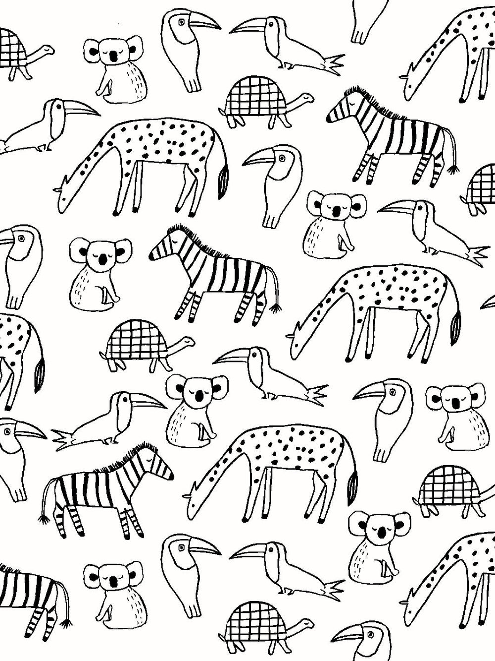 zoo-party-wallpaper-by-tea-collection-black