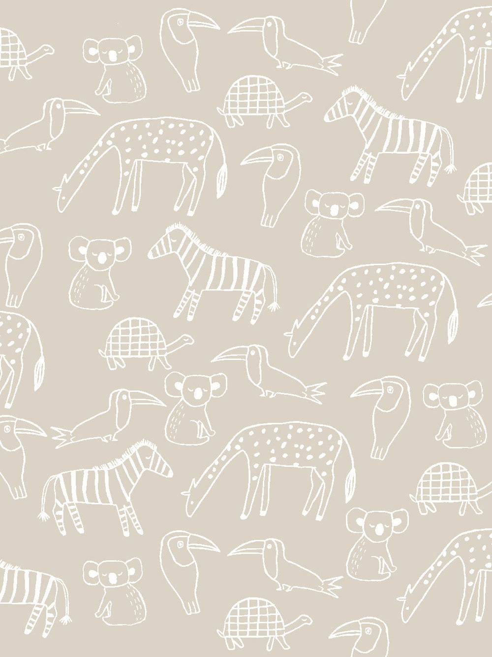 zoo-party-wallpaper-by-tea-collection-taupe