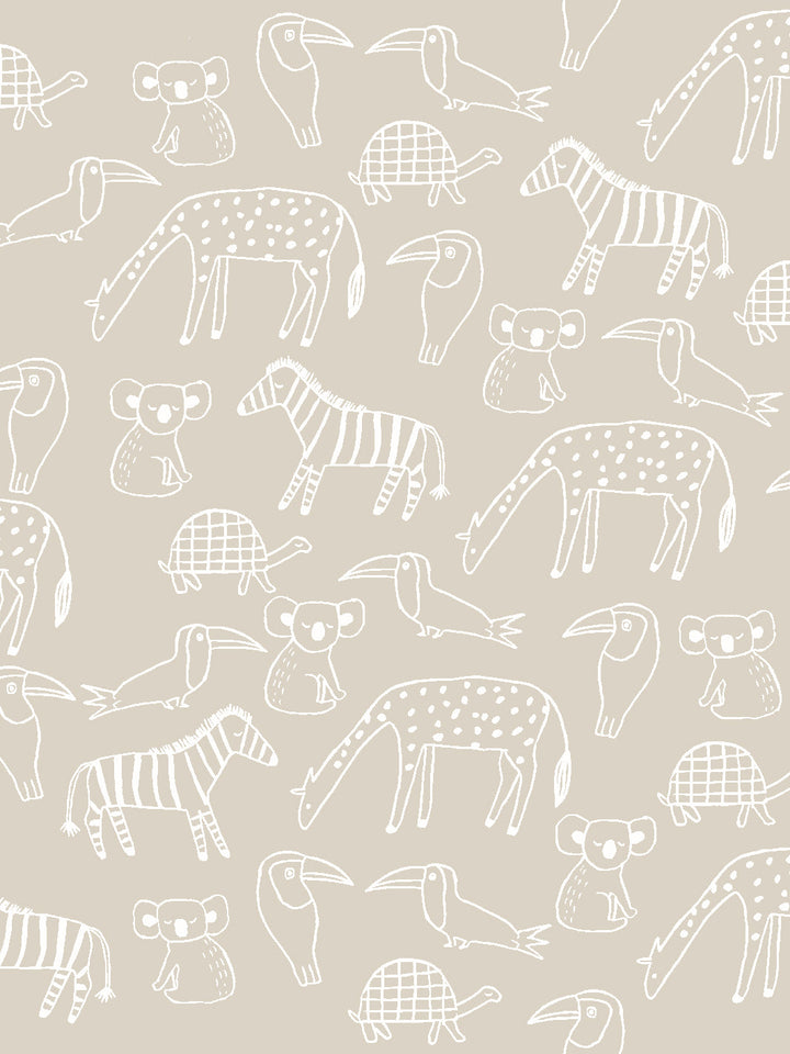zoo-party-wallpaper-by-tea-collection-taupe