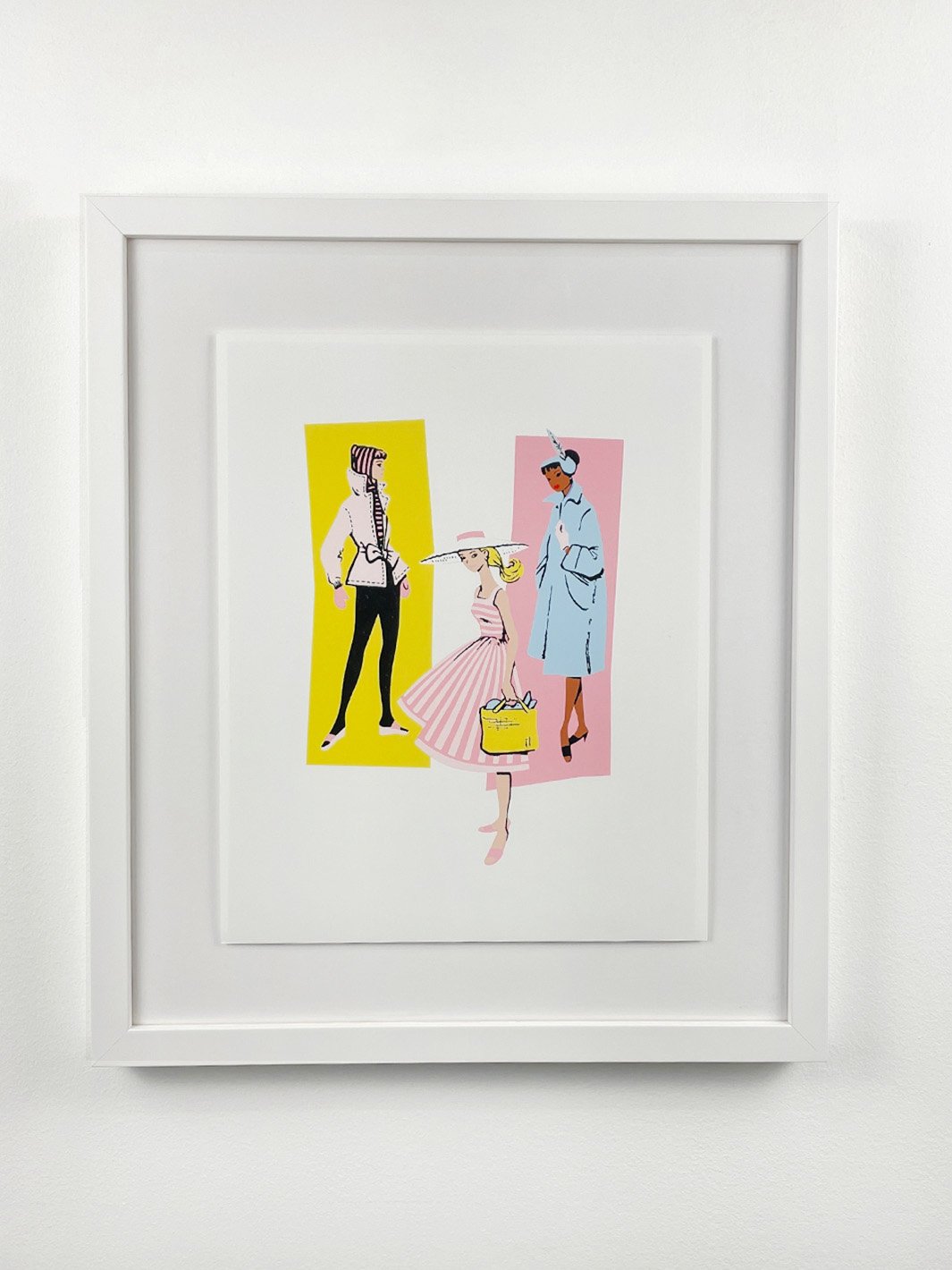 'Barbie™ Mod Shapes 1 Framed Art