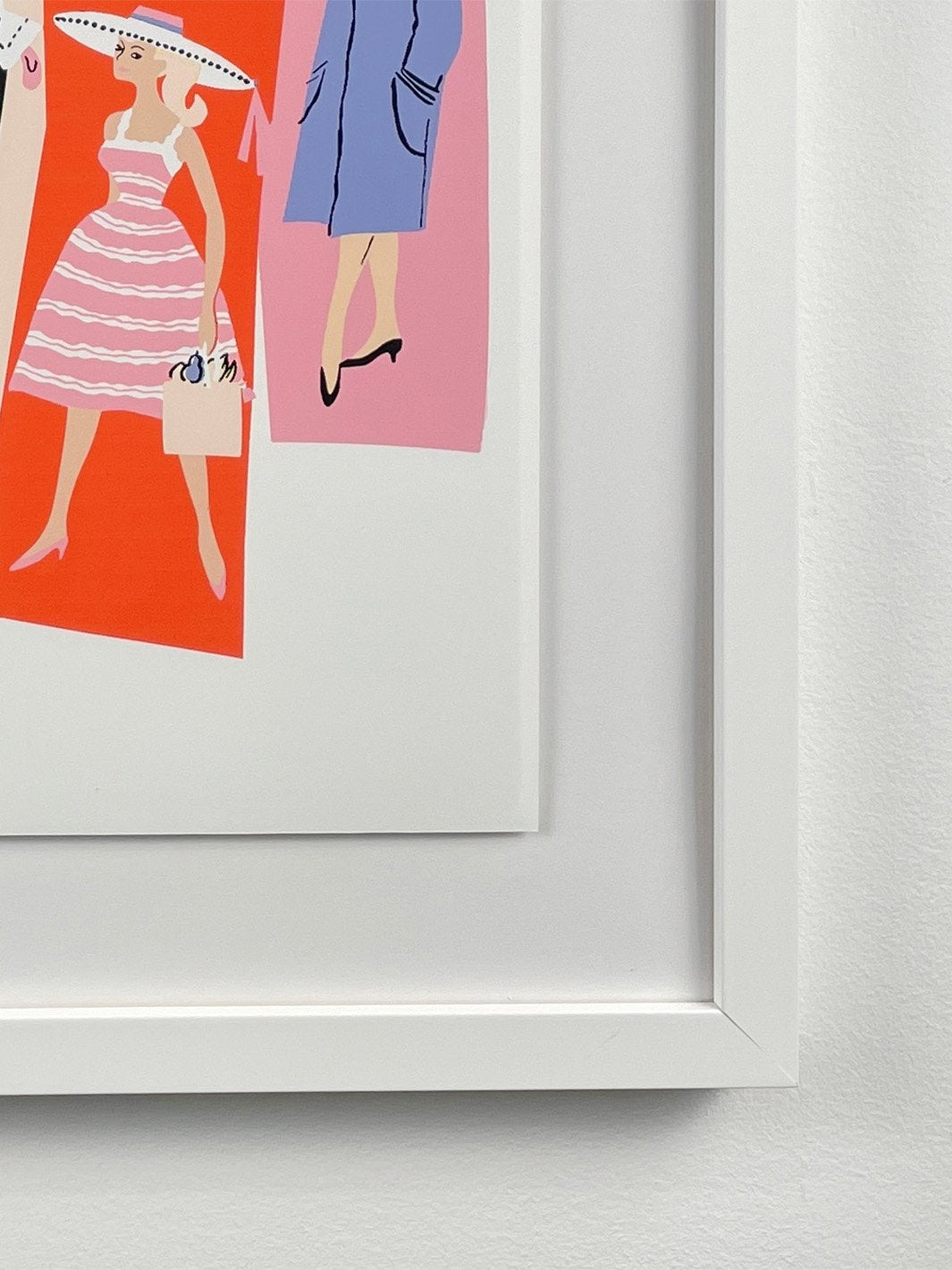 'Barbie™ Mod Shapes 2 Framed Art