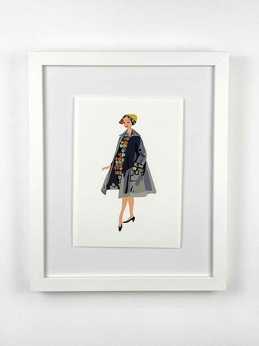 'Barbie™ Vintage Easter Parade Dress Framed Art