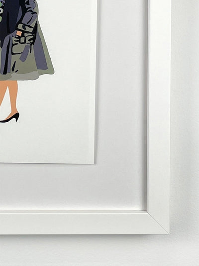 'Barbie™ Vintage Easter Parade Dress Framed Art