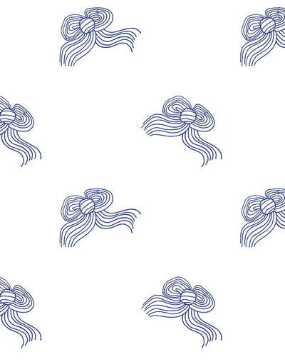 bows wallpaper clare v blue