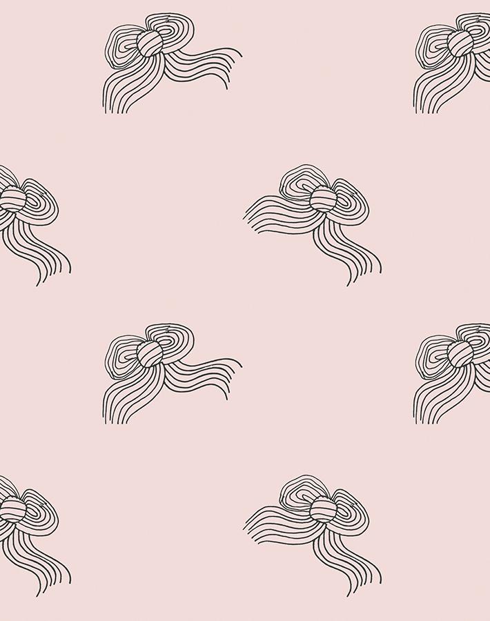 bows wallpaper clare v charcoal shell