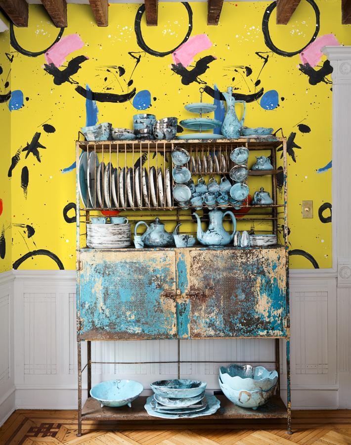 marguerite-mural-yellow