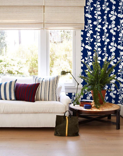 hollyhock navy teal